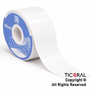 CINTA LISA 40 MM X 25 MTS BLANCO